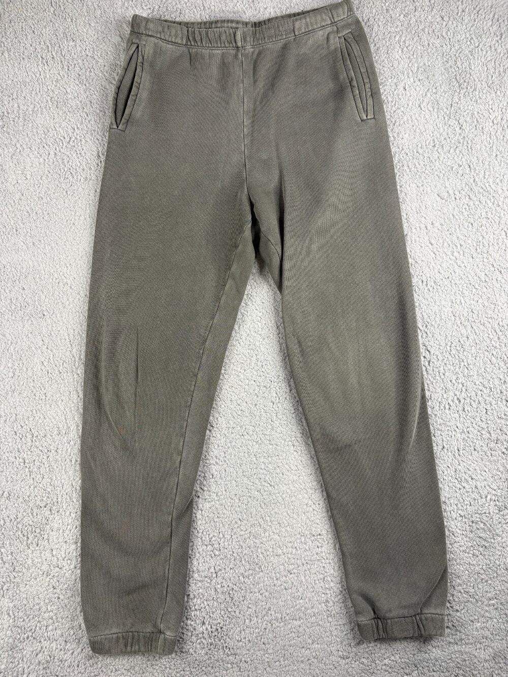 Joah Brown Joggers Pant Men's Size M/L Grey Fleece Drawstring Waistband